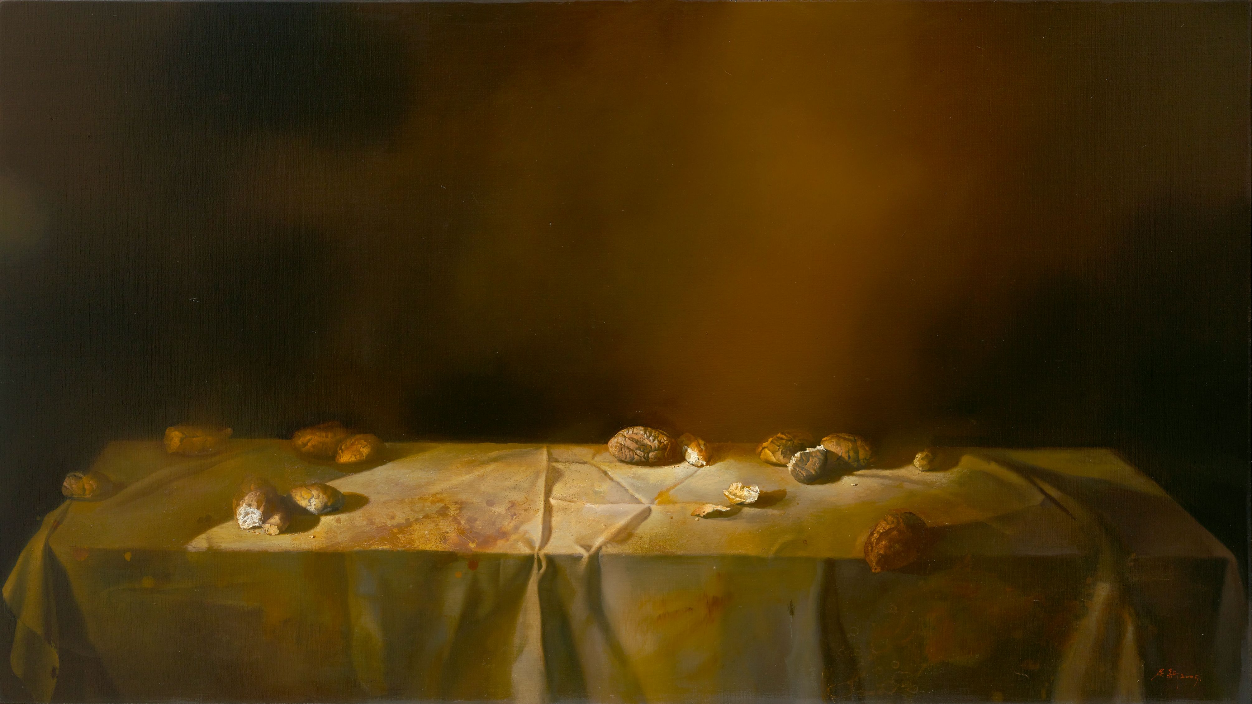 The Last Supper(I) | Oil on canvas | 163 x 93 cm | 2005 | Private Collection