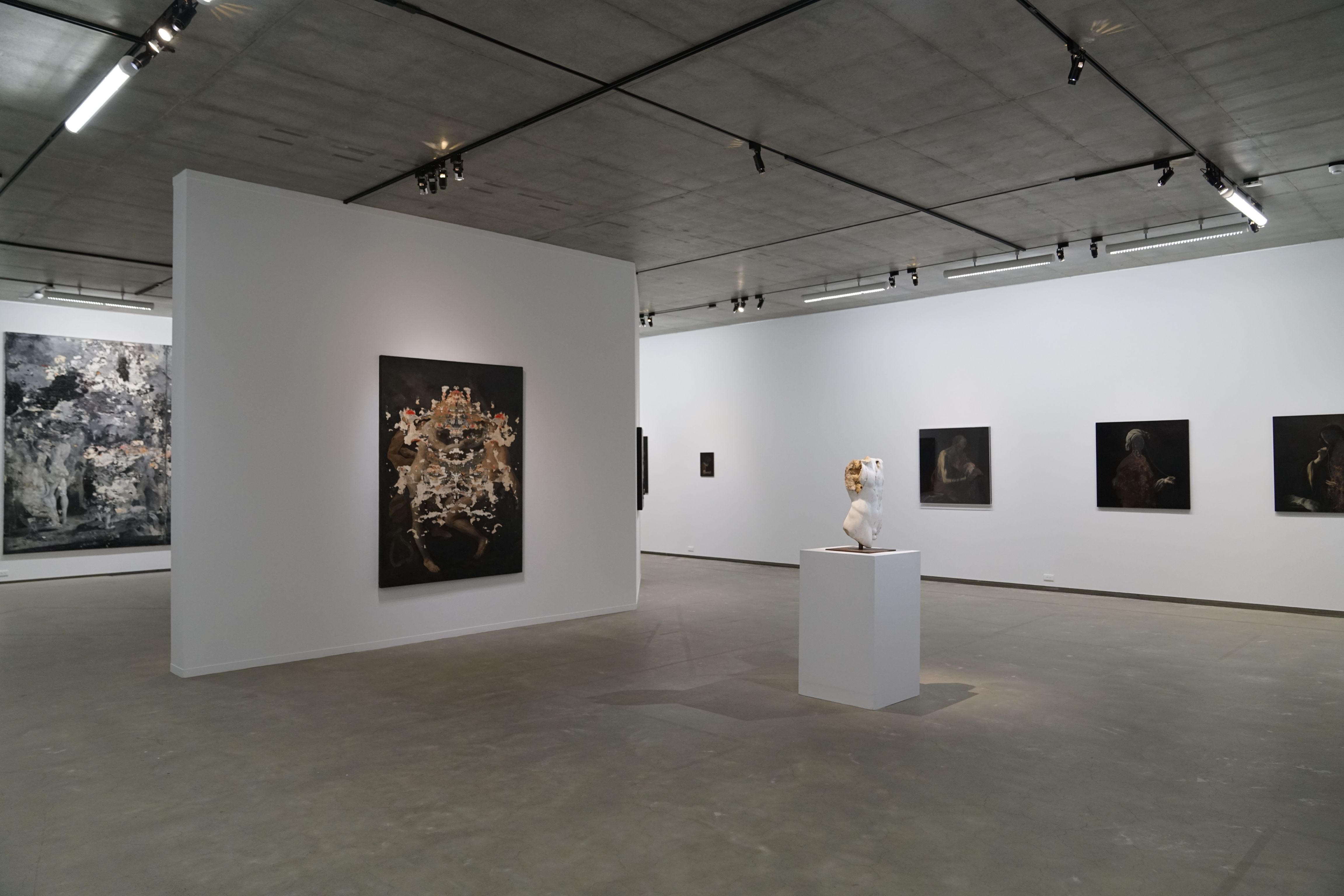 Installation view of 3rd floor gallery -Nicola Samoli Solo Exhibition