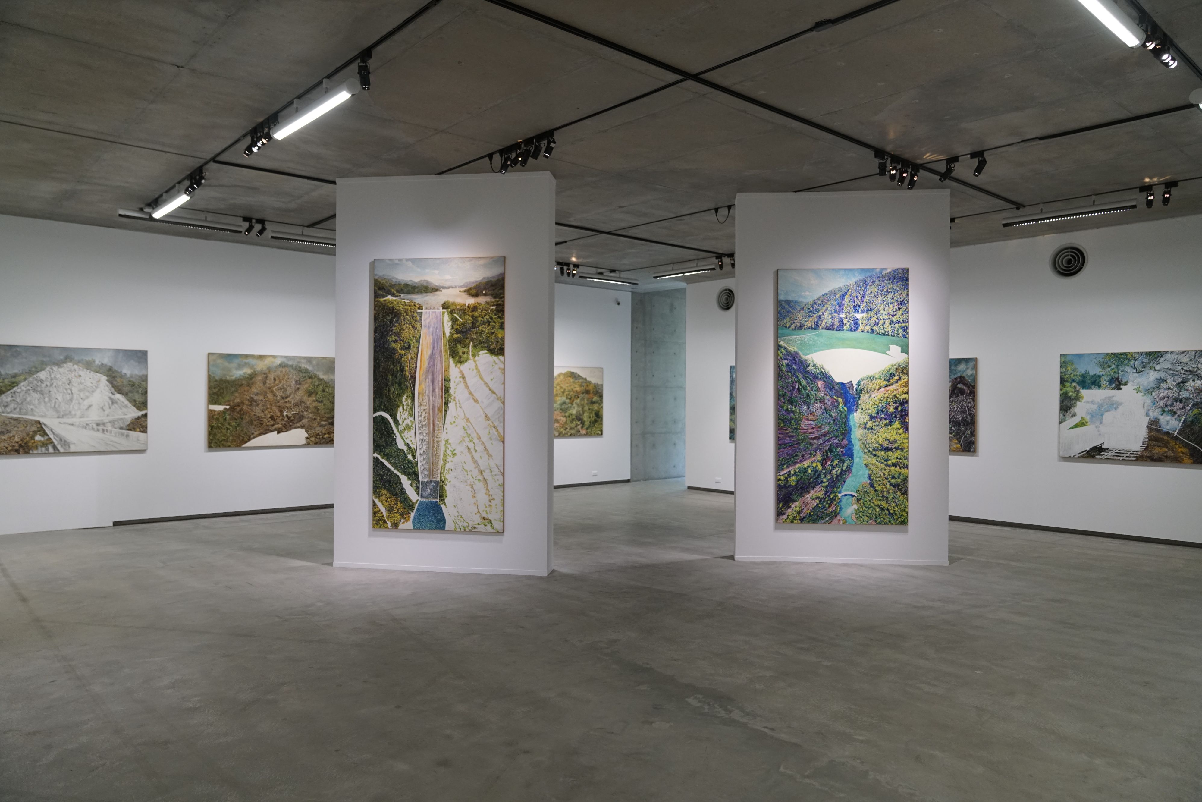 Installation view of 2nd floor gallery - HUNG Tien-Yu