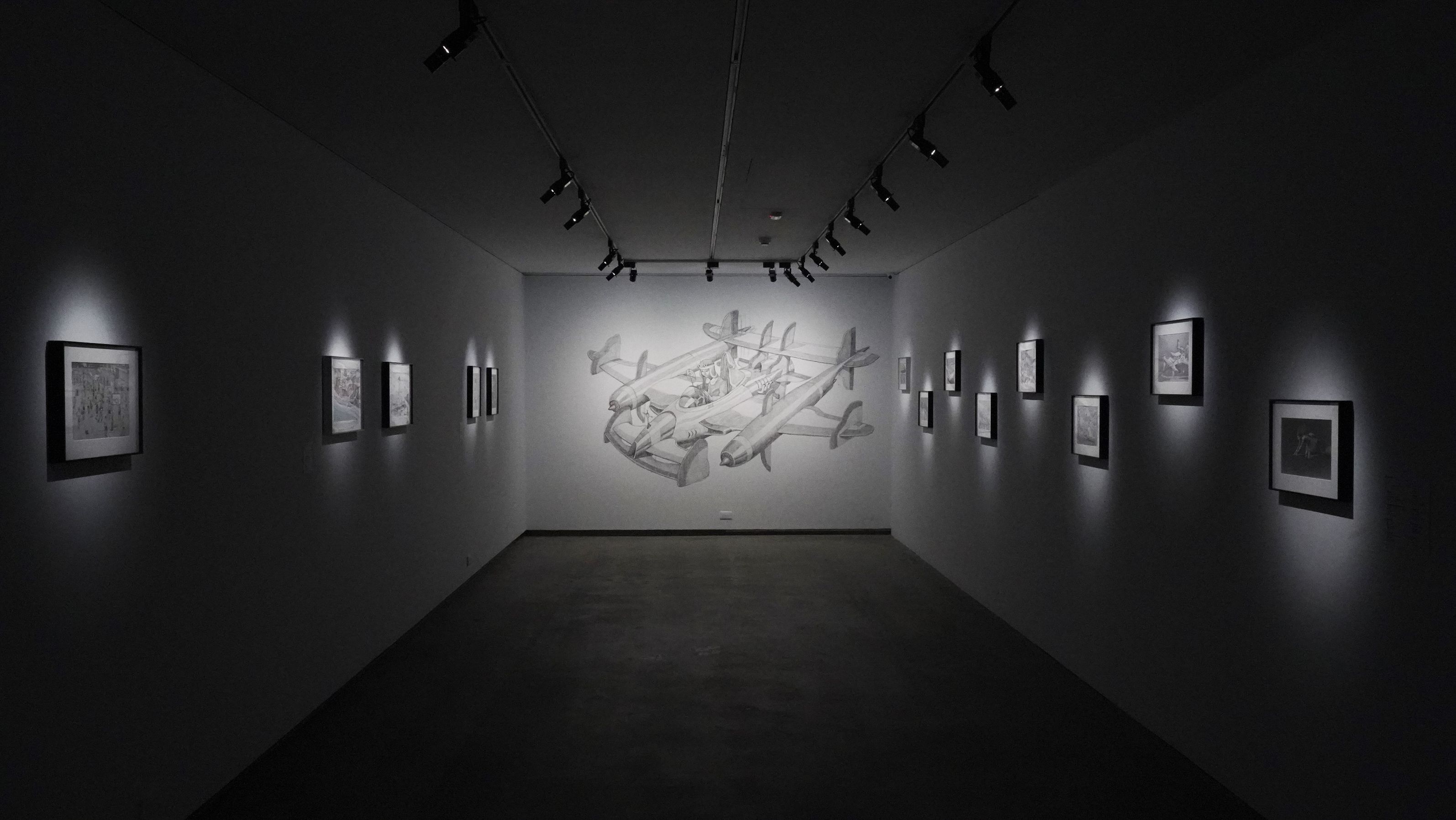Installation view of 2nd floor gallery - Sun Pei-Mao