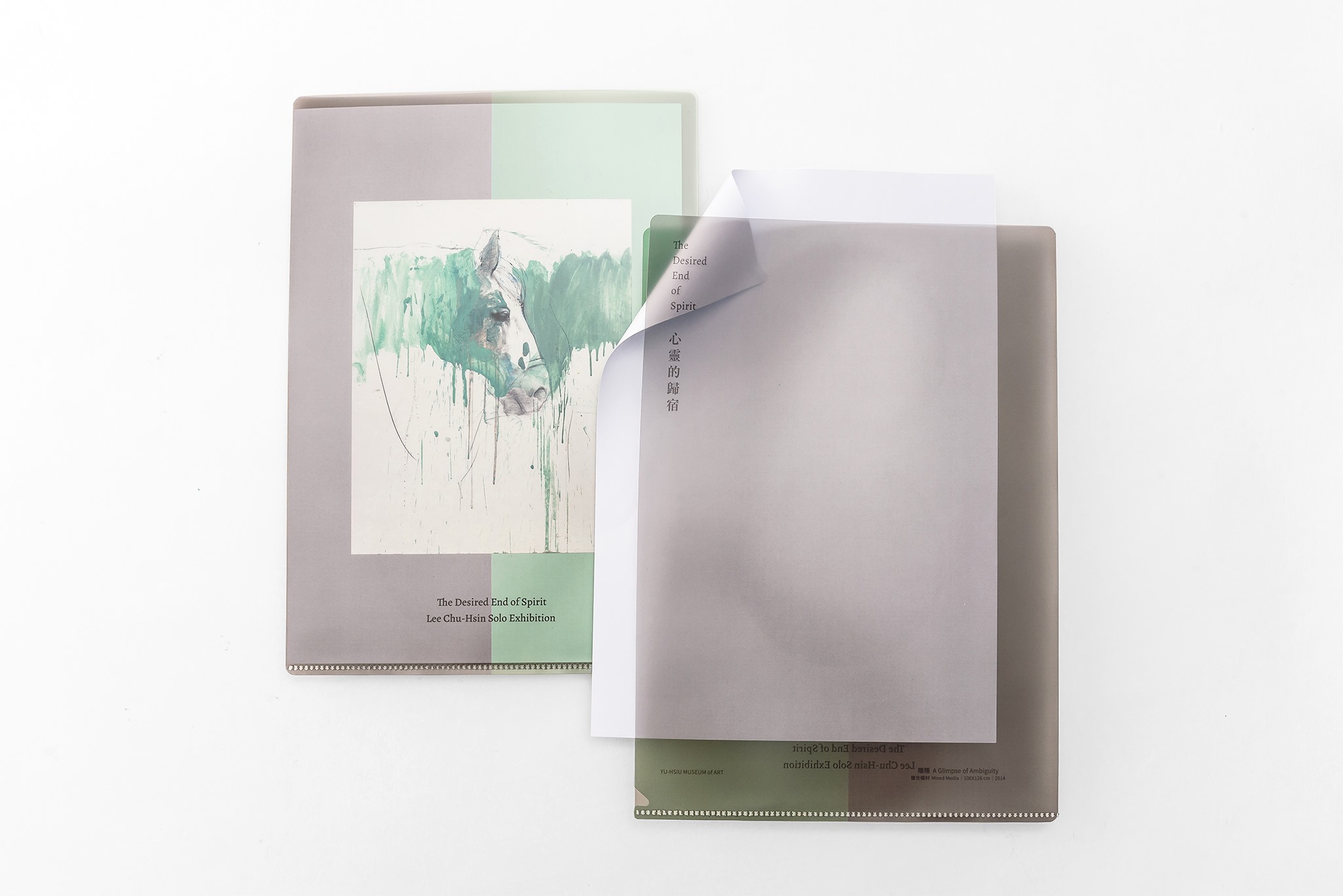 The Desired End of Spirit - Lee Chu-hsin Solo Exhibition  Folder